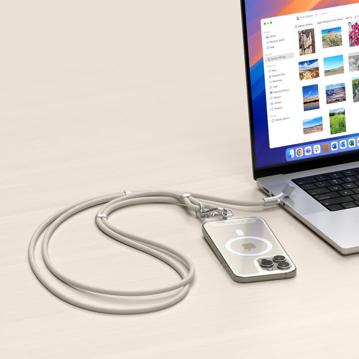 Image du produit Satechi OntheGo USB-C Lanyard Kabel (1.50 m, 60 W)