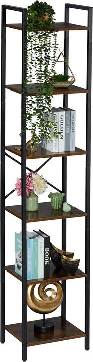 Produktbild Relaxdays Bücherregal Industrial Style (40 x 32 x 187 cm)