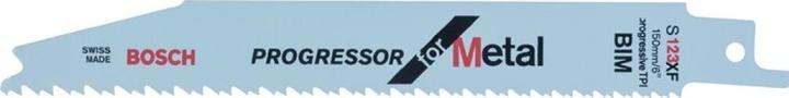Image du produit Bosch Professional Zubehör Lame de scie sabre S 123 XF, Progressor for Metal, pack de 2