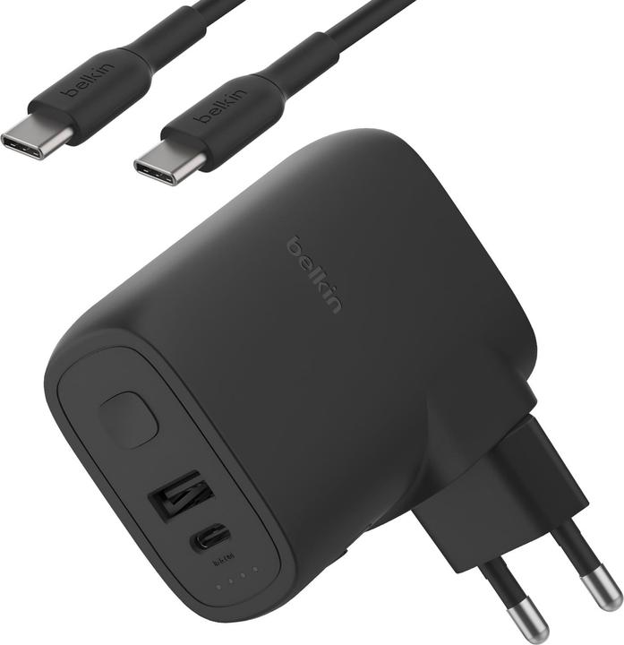 Actual product image Belkin Hybrid Wall Charger + Power Bank + Travel Adapter Kit (5000 mAh, 25 W, 18.50 Wh)