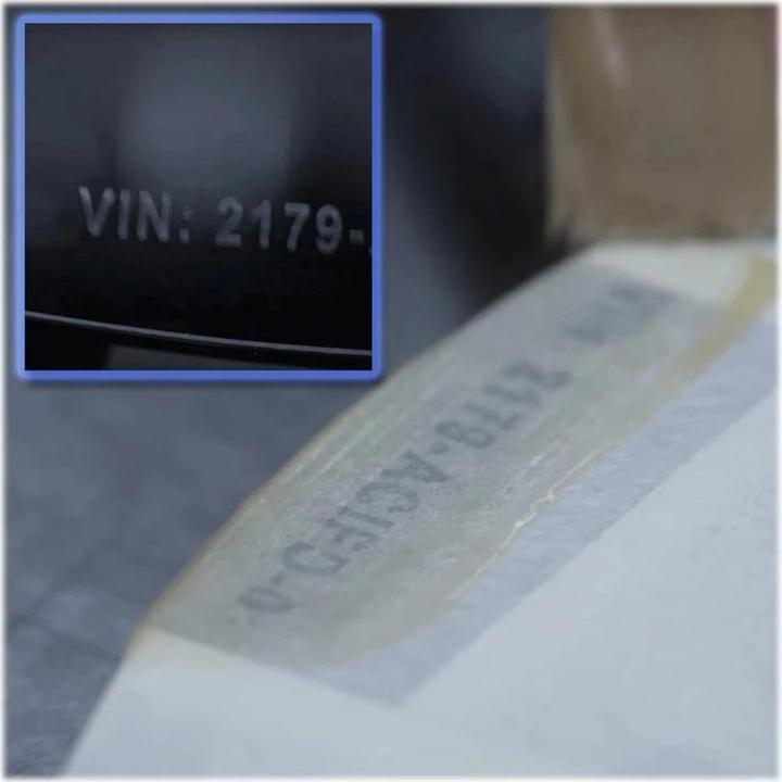 Actual product image Brother STe 151 Stamp band (2.40 cm, Black, Transparent, White)