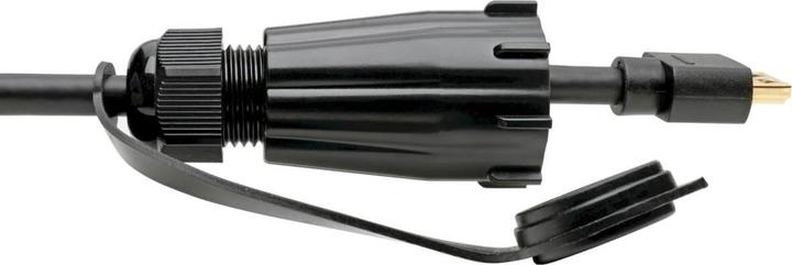 Produktbild Eaton High-Speed HDMI Cable M/M - 4K 60Hz HDR Industrial IP68 Hooded Connectors Black 12ft (3.70 m, HDMI, 2.0)