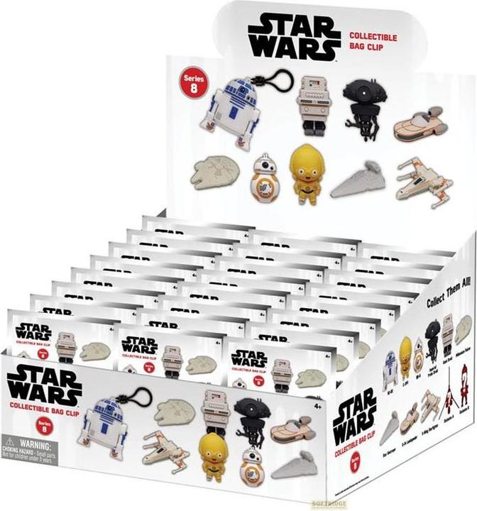 Produktbild Monogram Int. Star Wars PVC-Taschenanhänger Series 8 Power Of Force Display (24)