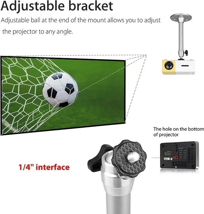 Produktbild PhoneLook Wand- / Deckenhalterung für HY300 (Decke, Wand)