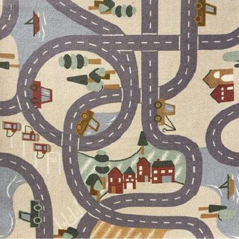 Thumbnail - Meubinex, Spielteppich + Spielmatte, Scanroad Spielteppich ca. 80x120 cm (80 x 120 cm)