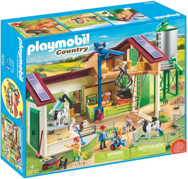 Playmobil Grosser Bauernhof mit Silo (70132, Playmobil Country)