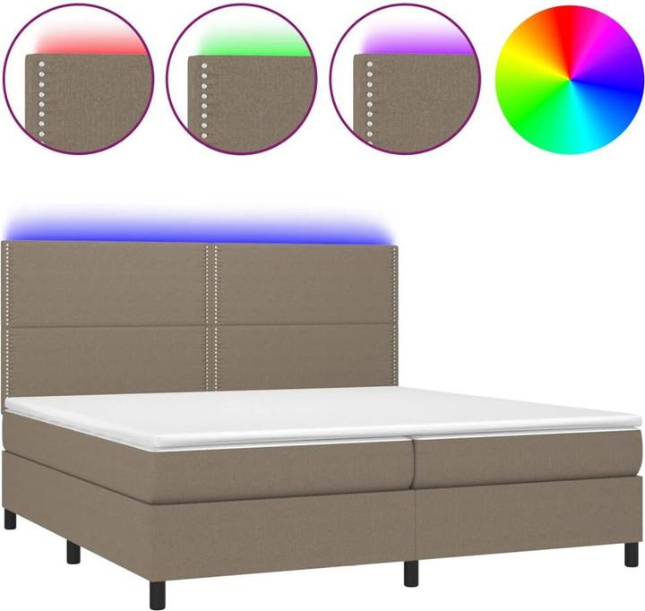Produktbild vidaXL Boxspringbett (200 x 200 cm)