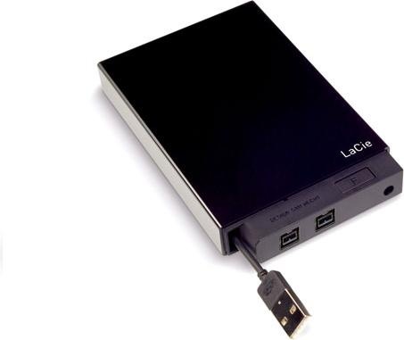 Produktbild LaCie Little Disk, 500GB, 2.5", USB, FireWire, by Sam Hecht (0.50 TB)