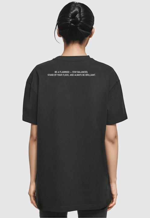 Actual product image Merchcode Ladies Flamingo Oversized Boyfriend Tee - 118467 (5XL)