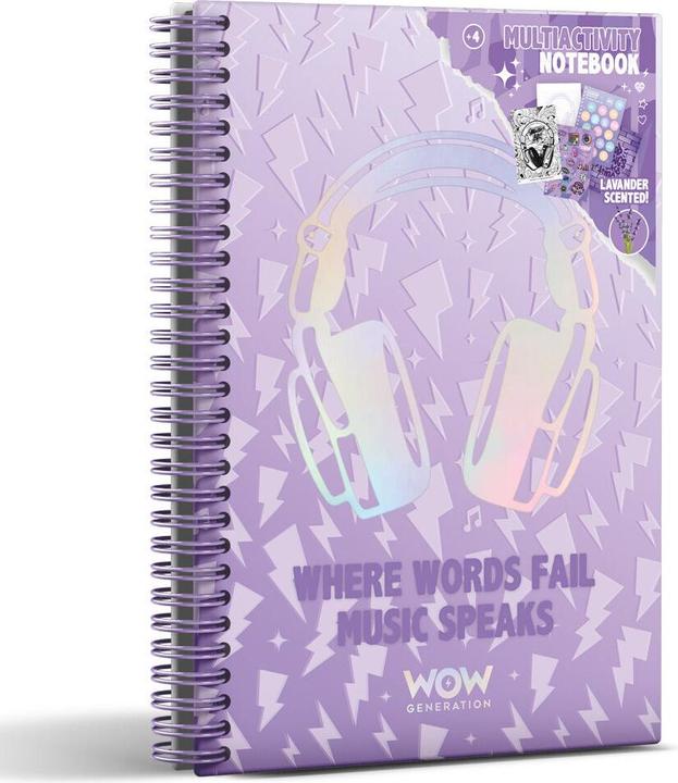 Kids Licensing Wow Generation Dj Alana A5 notebook (A5)