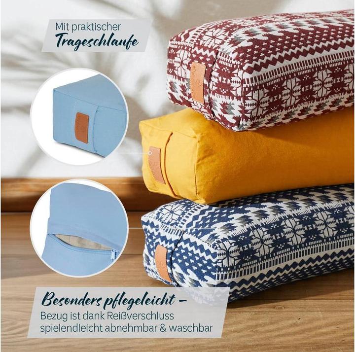 Immagine prodotto DoYourSports Cuscino Yoga Bolster Paravati (13 cm)
