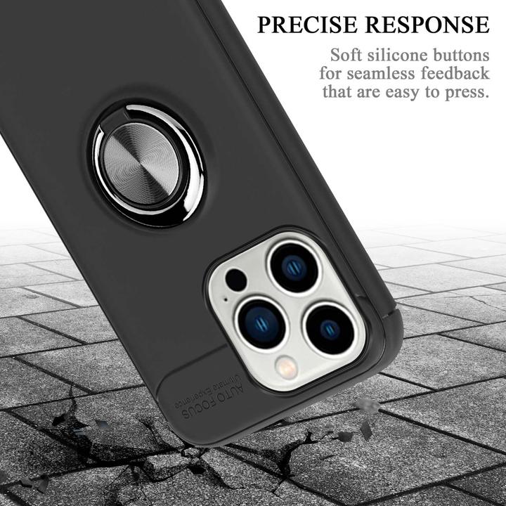 Produktbild Cadorabo Hülle für Apple iPhone 14 PRO MAX im TPU Auto Fokus Style (Apple iPhone 14 Pro Max)