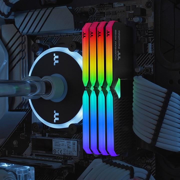 Produktbild Thermaltake dimm 64gb ddr4-3600 kit arbeitsspeicher (2 x 32GB, 3600 MHz, DDR4-RAM, DIMM)
