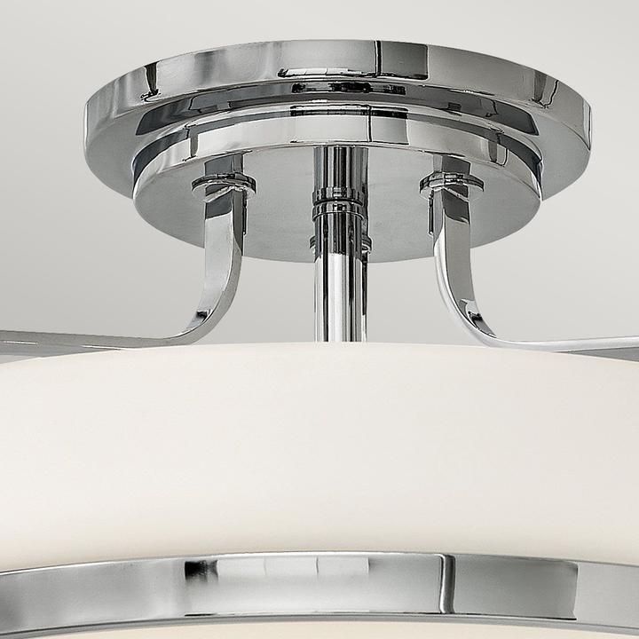 Actual product image Elstead Lighting Harper ceiling light E27 triple 25cm Medium Polished chrome (2500 lm, E27)