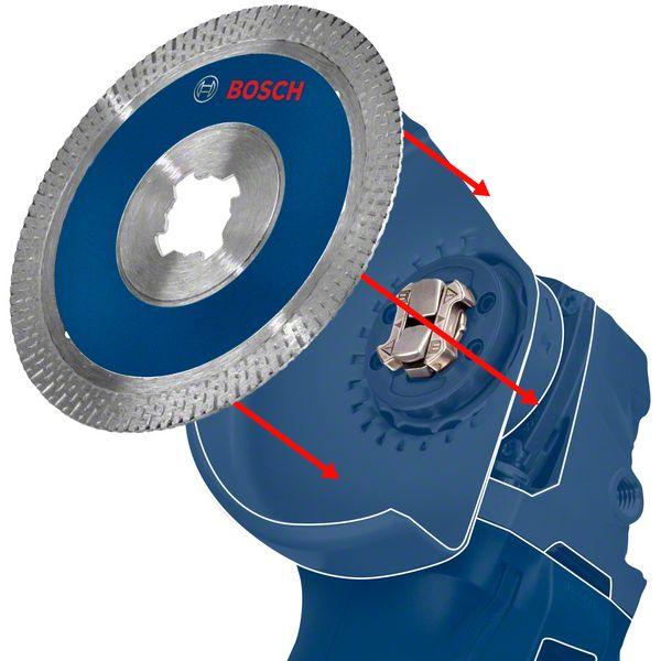 Immagine prodotto Bosch Professional Zubehör Dischi da taglio EXPERT Carbide Multi Wheel X-LOCK, 125 mm, 22,23 mm, 10 pezzi.