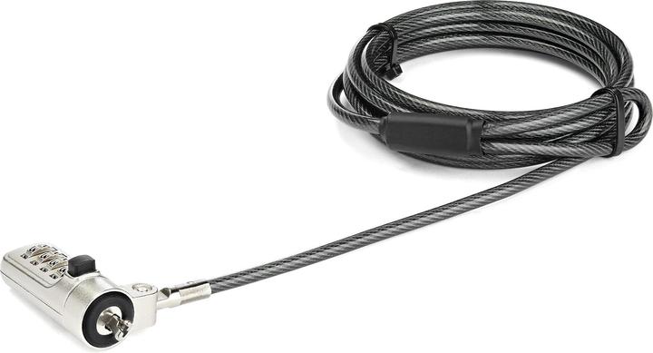 Actual product image StarTech LTLOCKNBL Laptop Security Lock (4 digit adjustable combination lock, f
