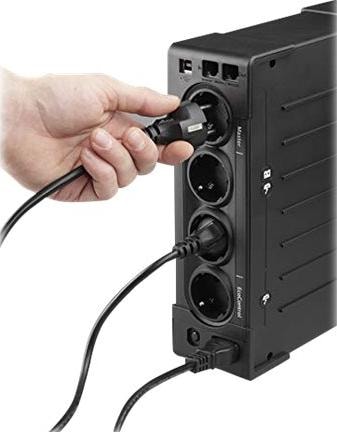 Productafbeelding Eaton Ellipse ECO 650 USB DIN (650 VA, 400 W, Standby UPS)