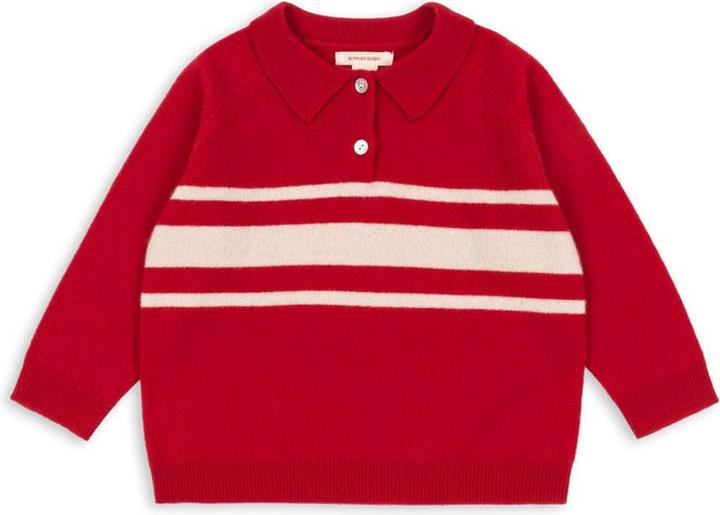 Produktbild Konges Slojd Basi Poloshirt Red (92)