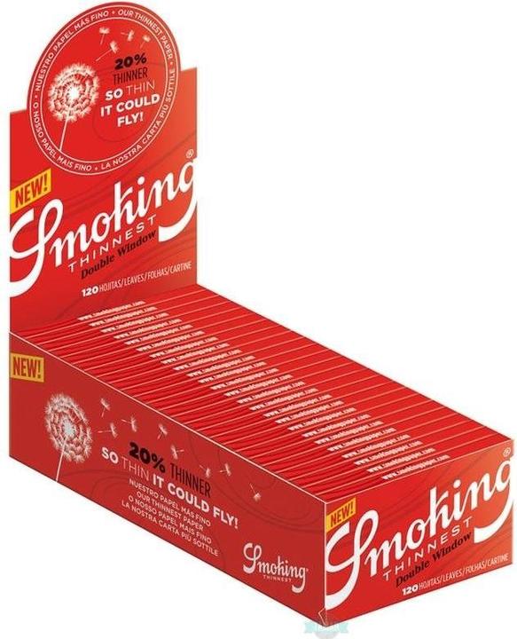 Actual product image Smoking DW short red thinnest