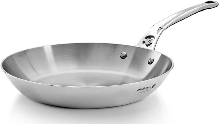 Produktbild de Buyer AFFINITY Bratpfanne unbeschichtet Ø 32cm, Induktion (32 cm, Bratpfanne, Edelstahl)