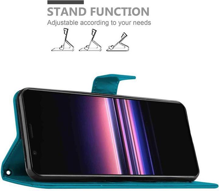 Produktbild Cadorabo Flower Book Cover (Sony Xperia 5)