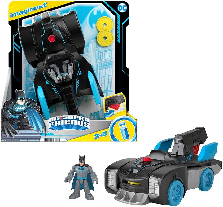 Productafbeelding Mattel Bat-Tech 2-in-1 Batmobiel & Batwing