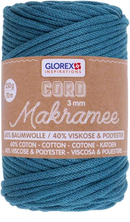 Actual product image Glorex Macramé cord 3mm 250g, woven (70 m)