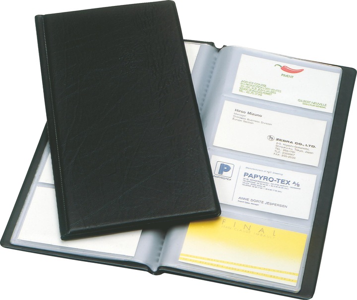 Actual product image Dymo Esselte business card album (95 x 60 mm)