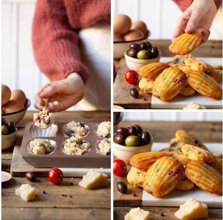 Produktbild Decora Moule à Madeleines Gold Line (8 cm)