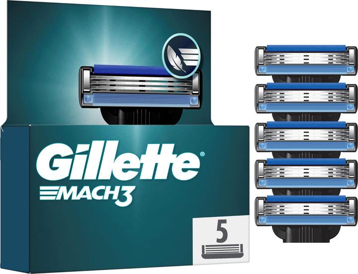 Actual product image Gillette Mach3 (5 x)