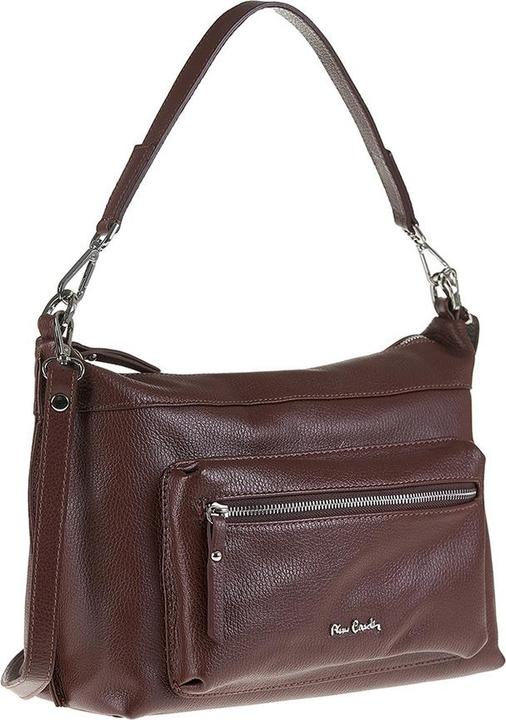 Produktbild Pierre Cardin Damen Schultertasche Made In Italy - Modell Seraphina - 100% Leder - 35.0 X 23.0 X 20.0 Cm