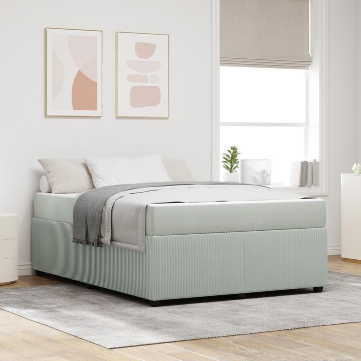 Actual product image vidaXL Modernes Bett (140 x 200 cm)