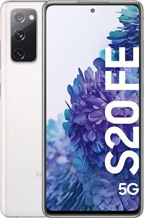 Produktbild Samsung Galaxy S20 FE 5G EU (128 GB, Wolkenweiss, 6.50", Dual SIM, 12 Mpx, 5G)