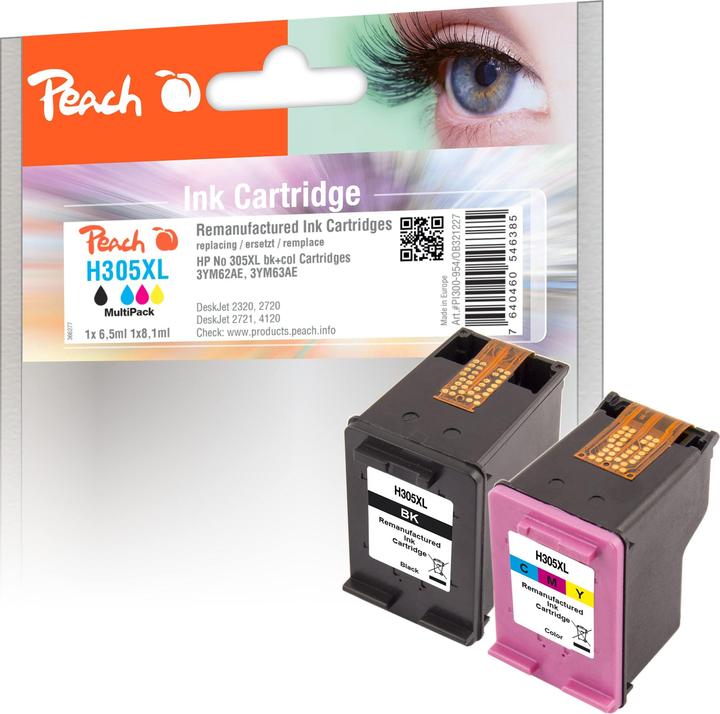 Actual product image Peach 305XL (M, C, Y, FC)