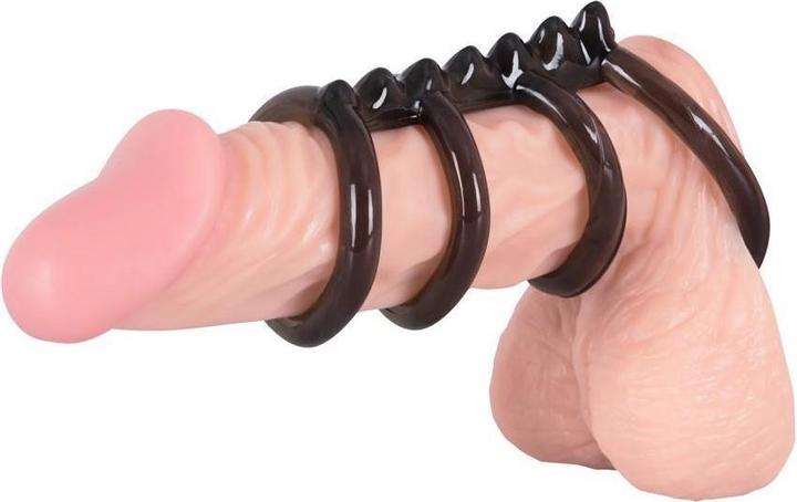 Actual product image Bad Kitty Penis-Hodenring Quartett (2.30 cm)