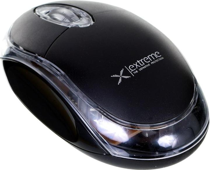 Actual product image Extreme HARRIER XM105K mouse (optical, 1000 DPI, black) (Cable)