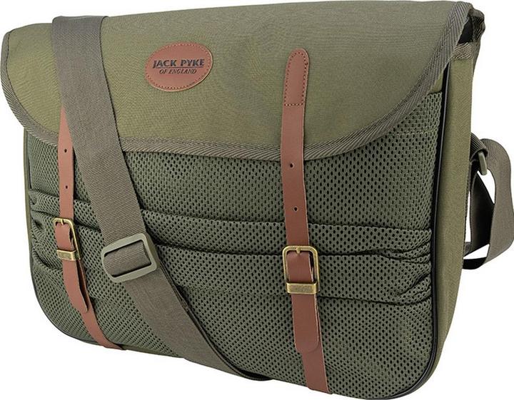 Actual product image Jack Pyke Camo Leather Game Bag