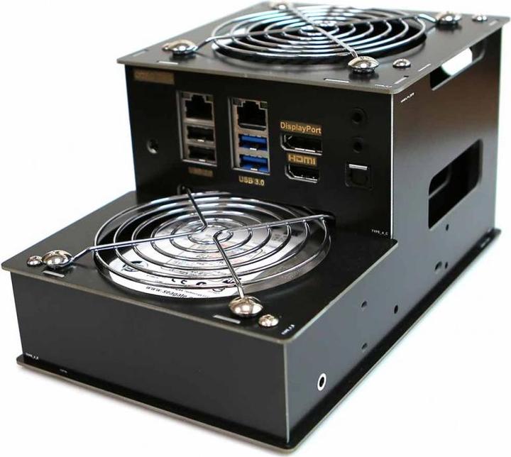 Actual product image Odroid Type 4 case for ODROID-H3/H3+ (Housing)