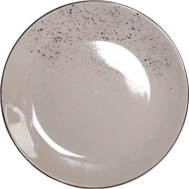 Domoletti Dinner Plate With Speckle Brown 27cm