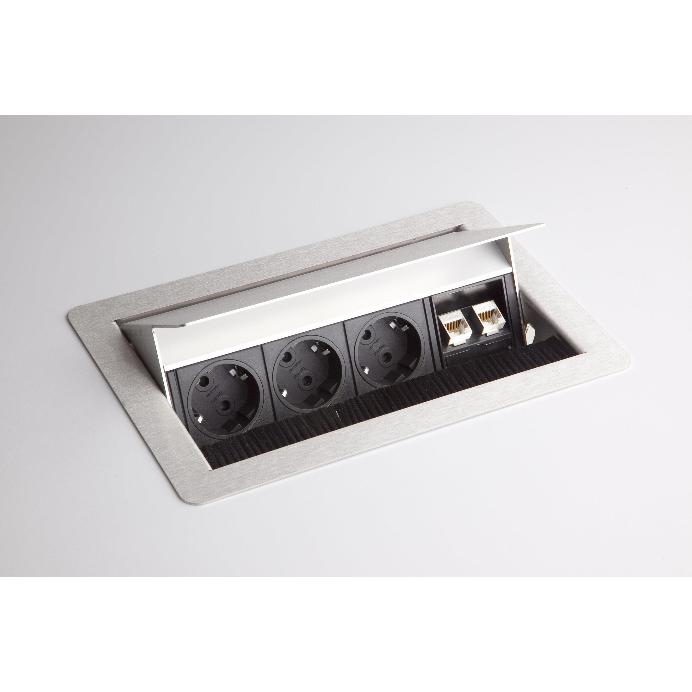 Hammerbacher, Steckdosenleiste, Zubehör (3 x, 2.50 m)