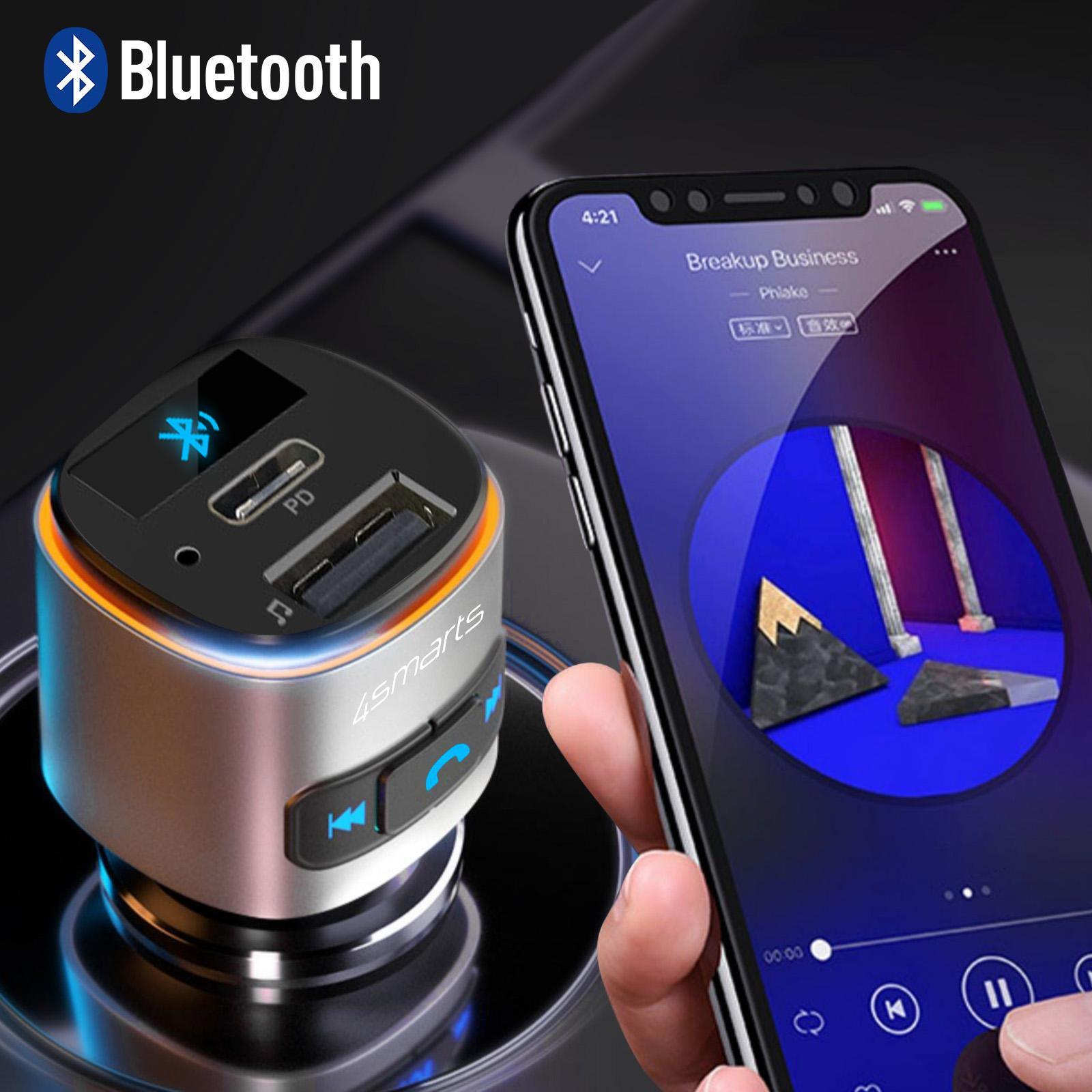 Thumbnail - 4smarts Media&Assist, Auto Adapter, Schwarz
