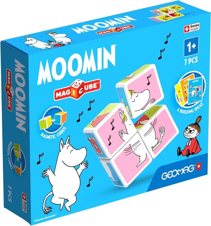 Image du produit Geomag Magicube Moomin Magnetic Cubes, 4 pcs