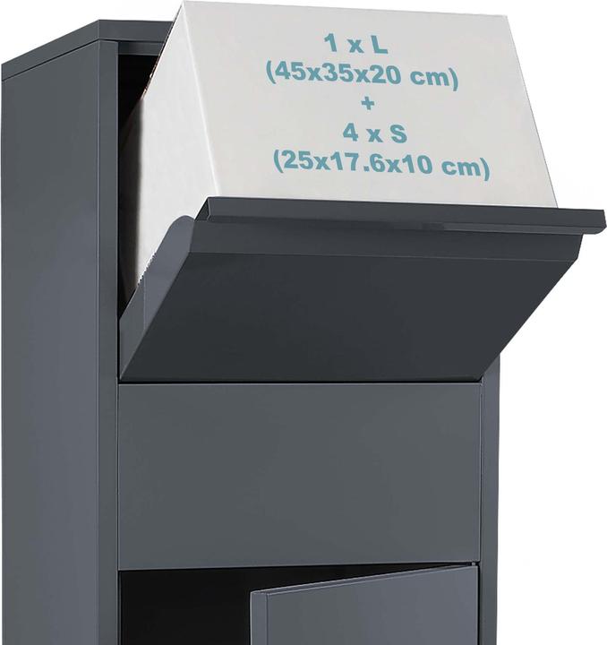 Actual product image Wiltec Paketkasten