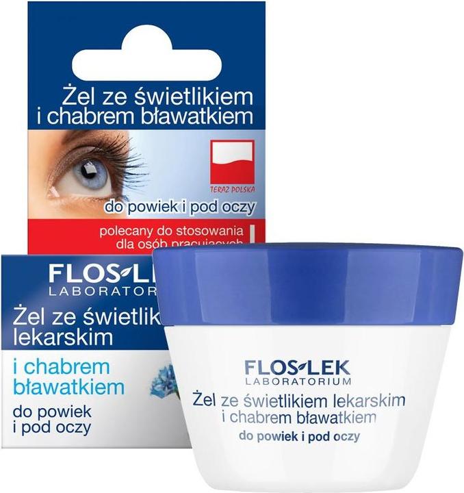 Image du produit Floslek Soins des yeux (Gel pour le soin des yeux, 10 ml, Journée)
