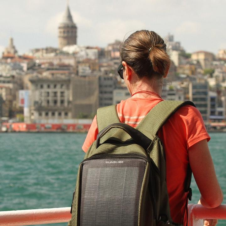 Immagine prodotto Sunslice Zenith - 25L 8W Solar Backpack Green (8 W, 1.10 kg)