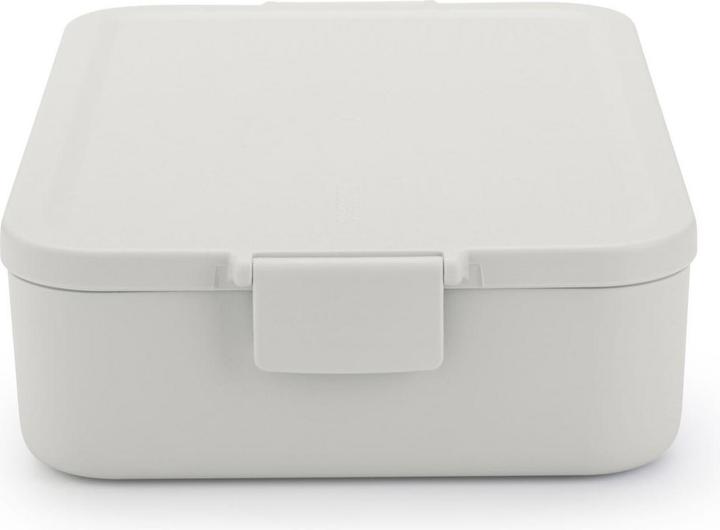 Productafbeelding Brabantia Lunchbox Make & Take 25,5 x 16,7 x 6,2 cm, Lichtgrijs