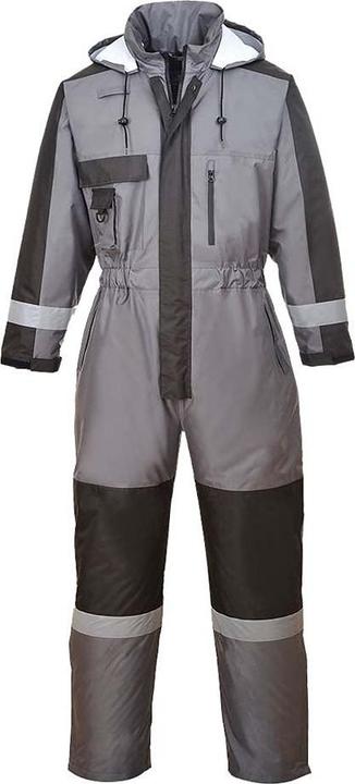 Portwest Men's winter work overall -40 °C cold protection grey L (L)