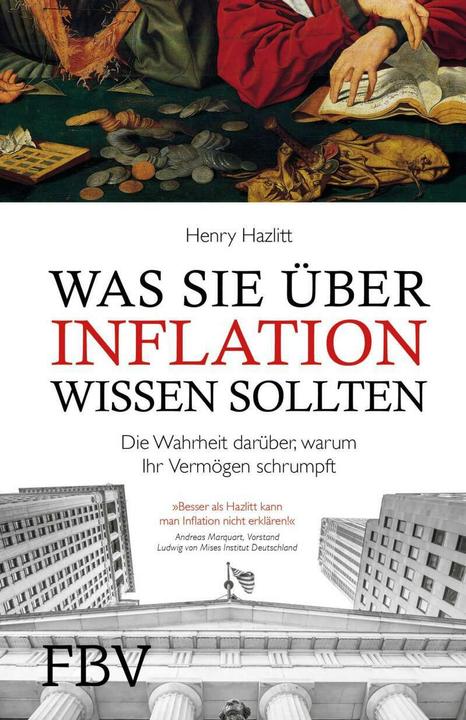 Produktbild Was Sie über Inflation wissen sollten (Deutsch, Henry Hazlitt, 2017)