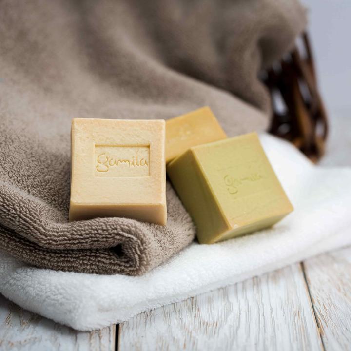 Actual product image Gamila Secret Lavender Heaven Cleansing Bar 115g (Hard soap)