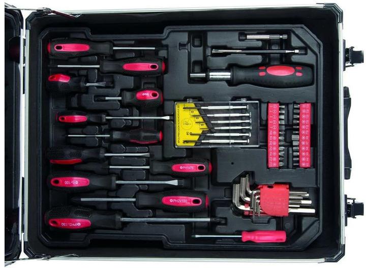 Actual product image Toolland Tool case 260 pieces (260 pieces)